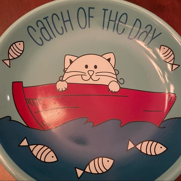 whisker city cat saucer